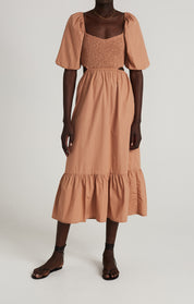 Hazelnut Bloom Dress
