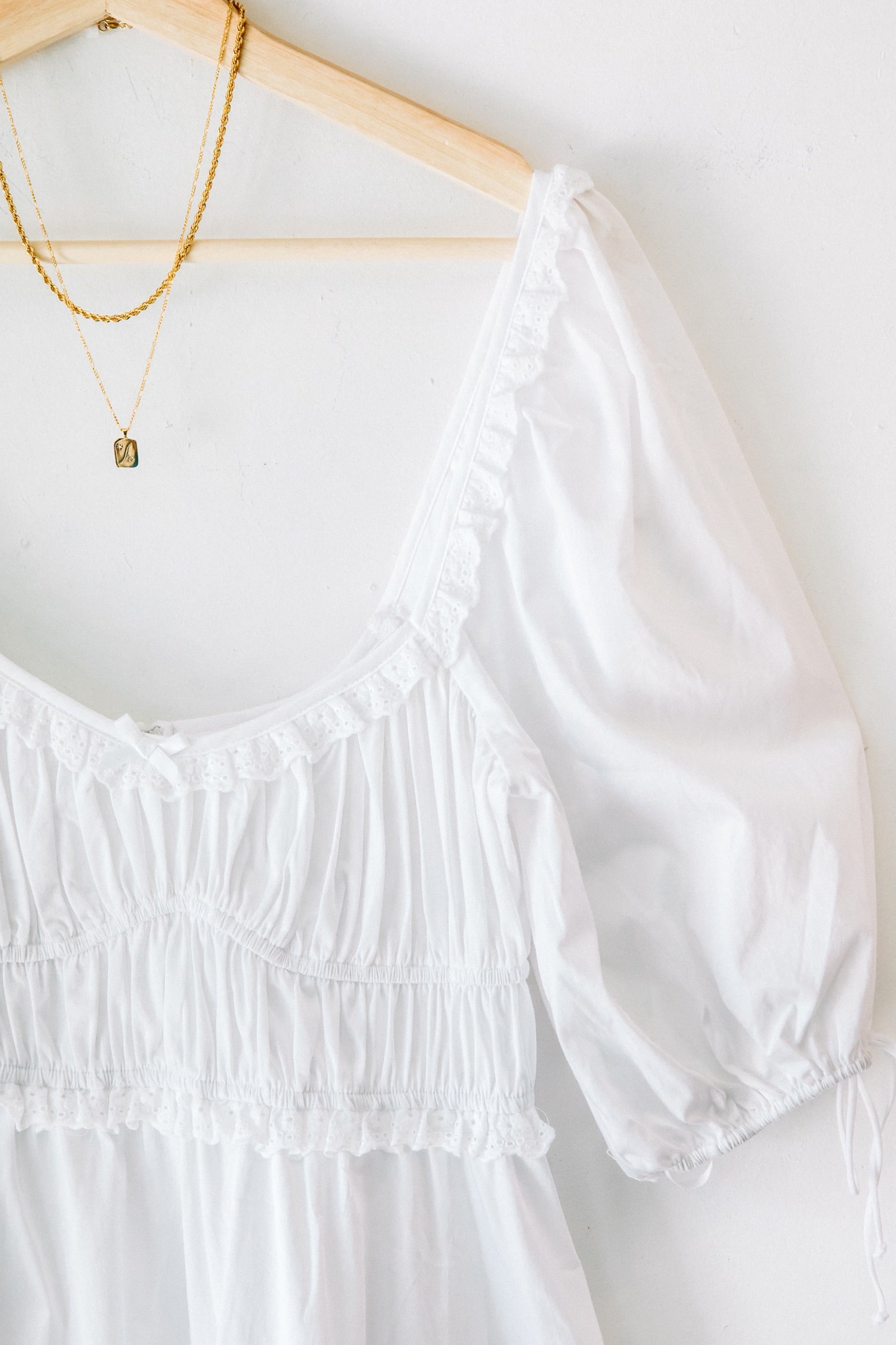 Ivory Jackson Mini Dress