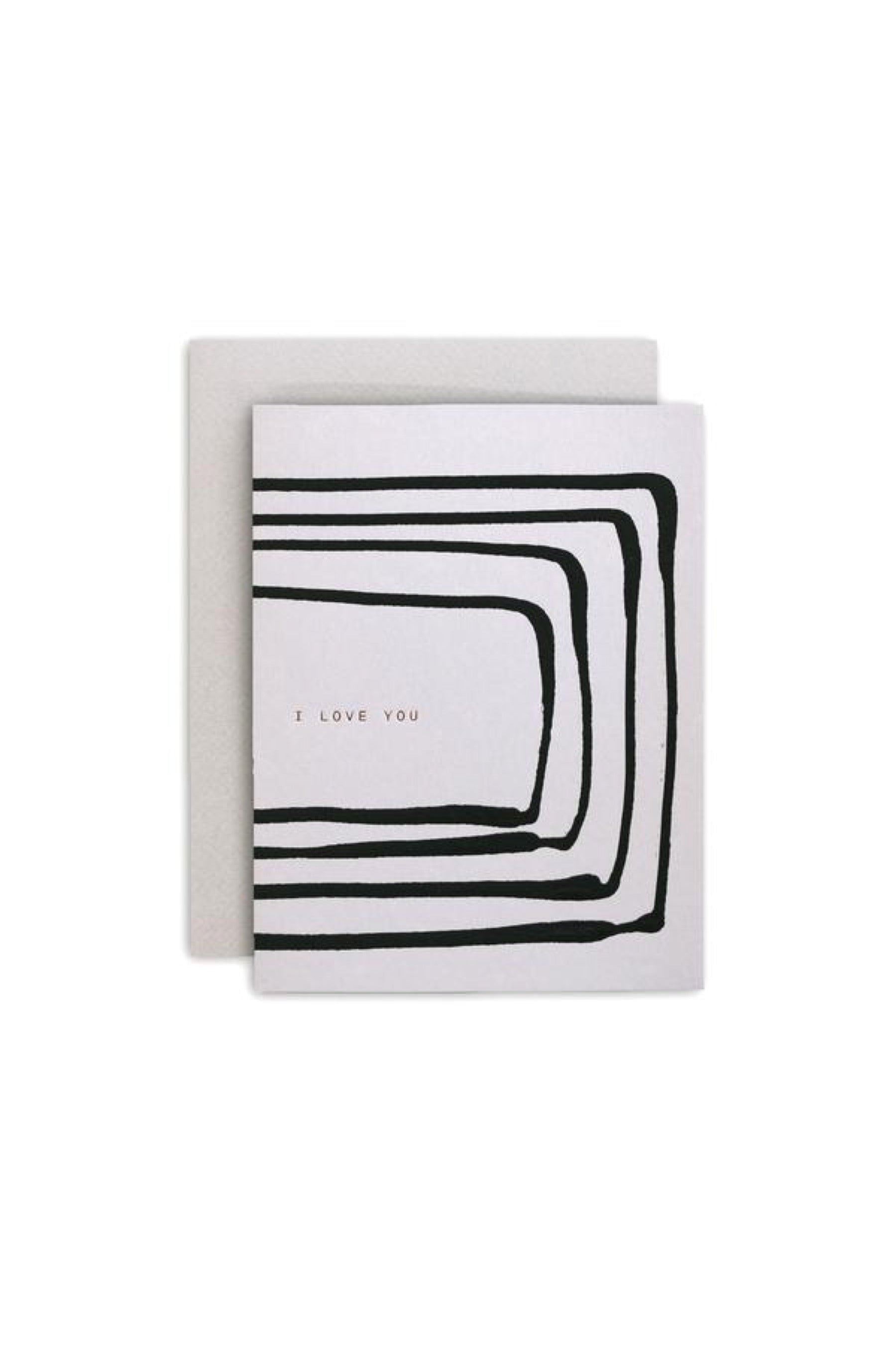 Love You Stripe Card