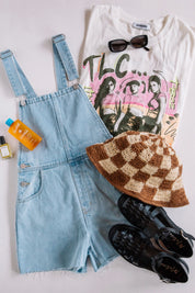 Checkered Summer Bucket Hat