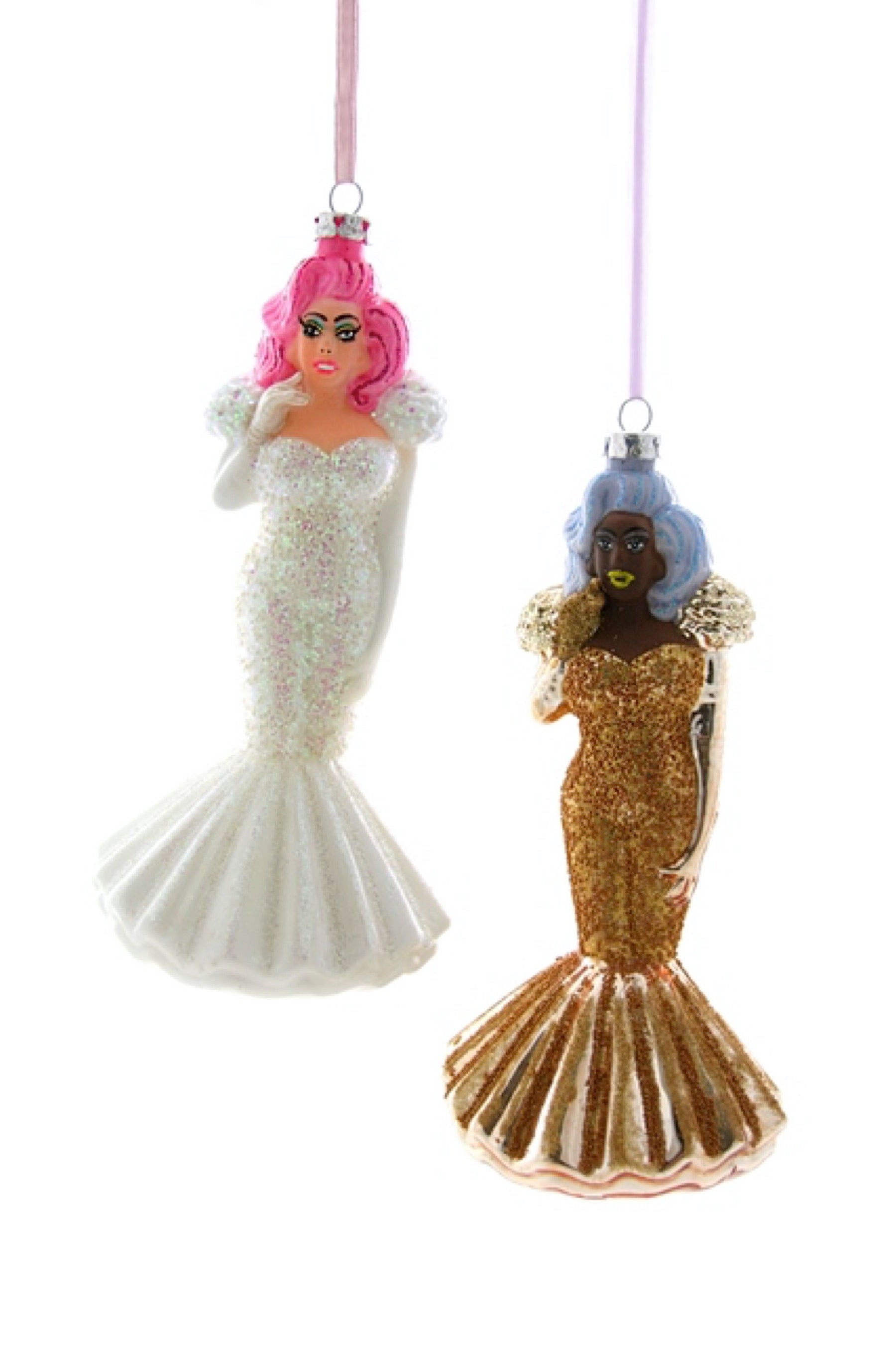 Pink Drag Queen Ornament