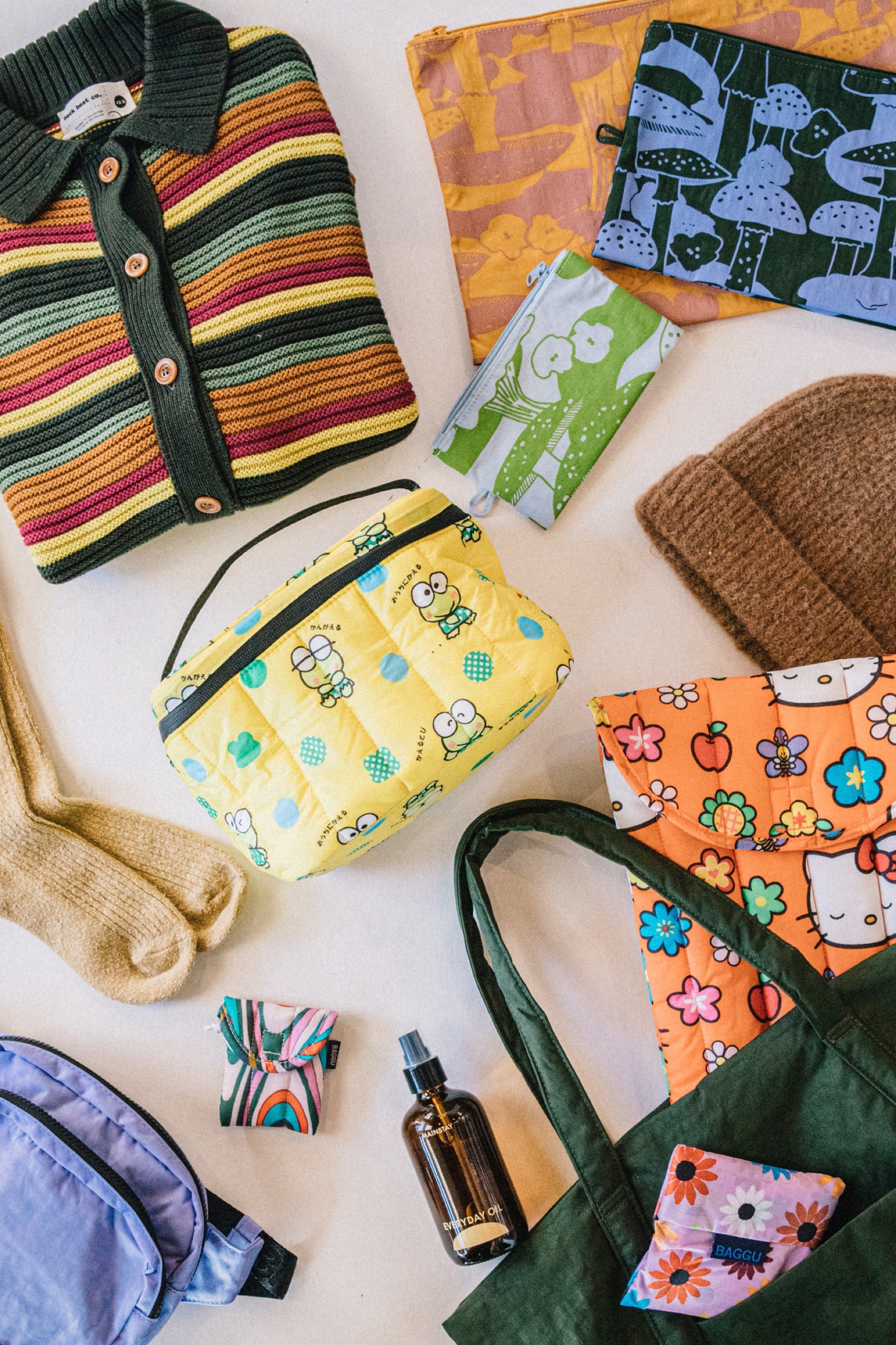 Keroppi Puffy Lunch Bag