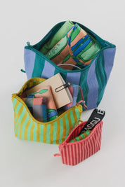 Afternoon Stripes Go Pouch Set