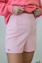 Pink Lacoste Shorts