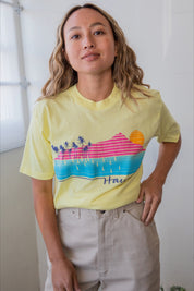 Yellow Hawaii Tee