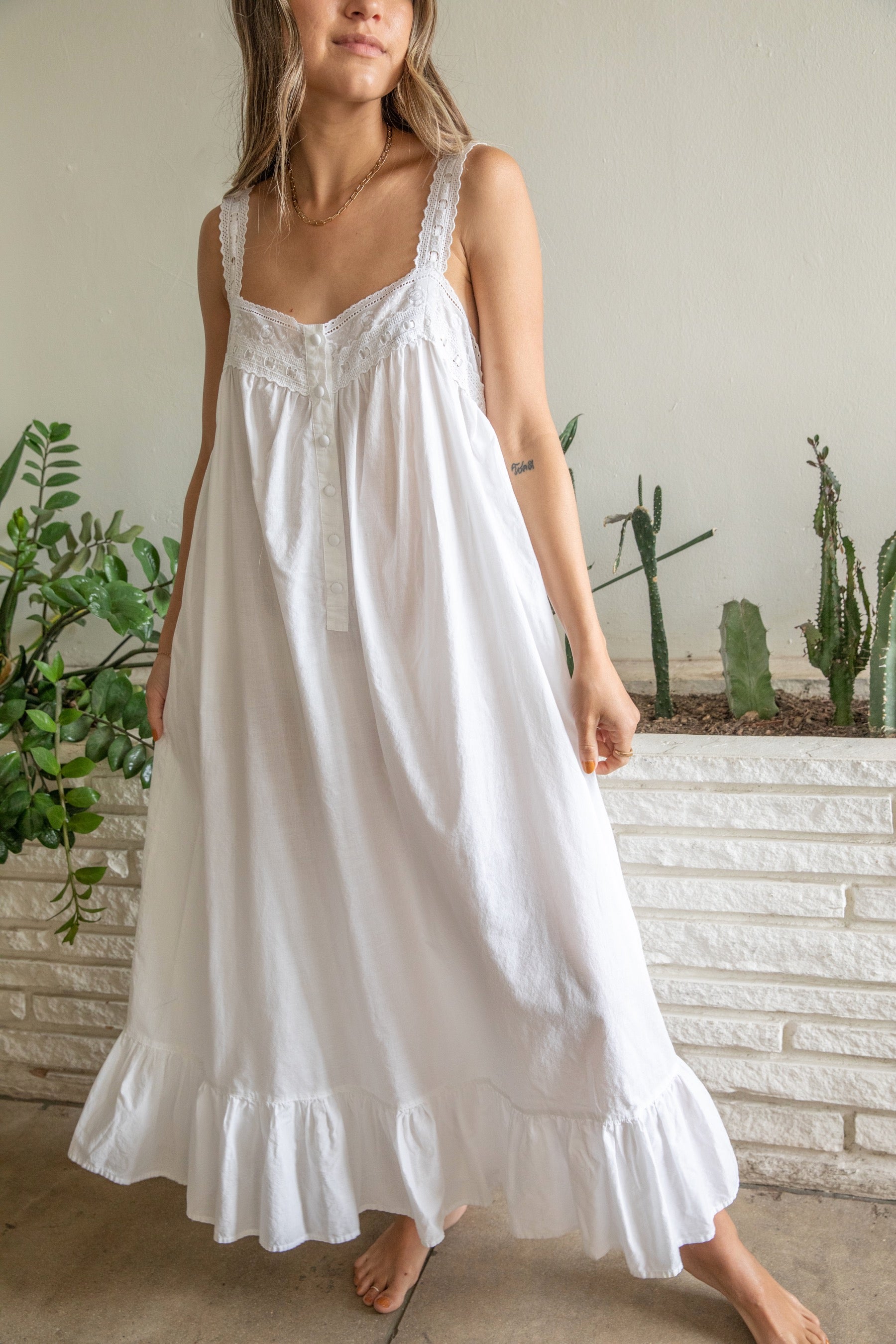 Victoria's Secret Eyelet Night Gown