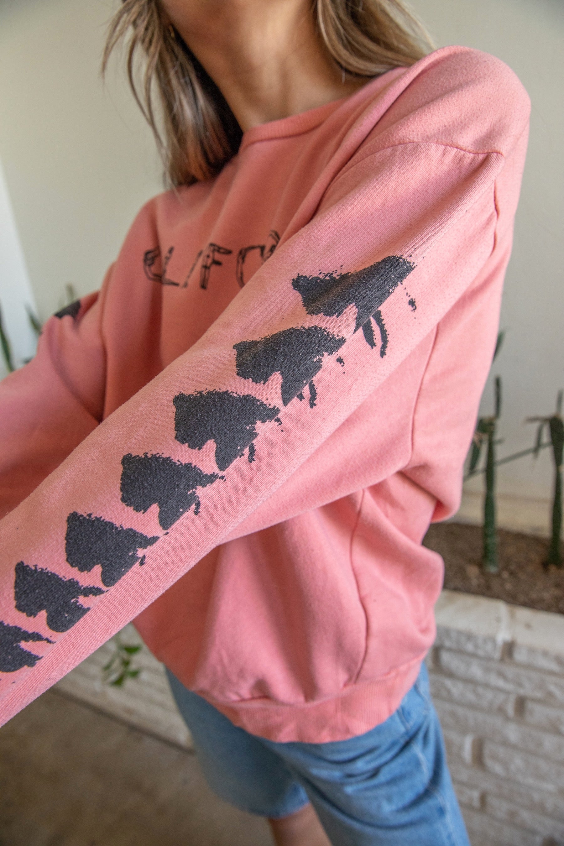 Peach California Sweatshirt