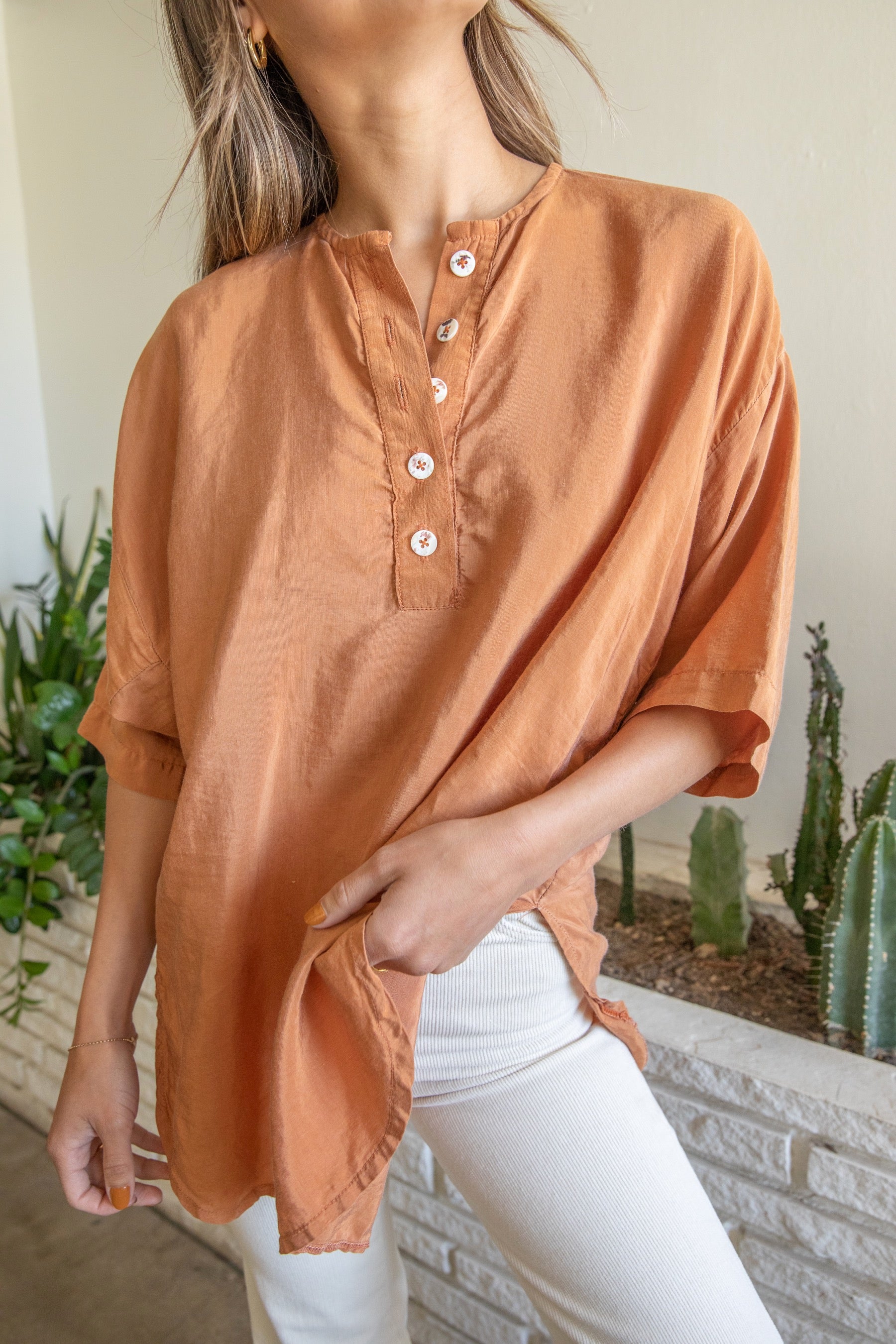 David Ravel Silk Top