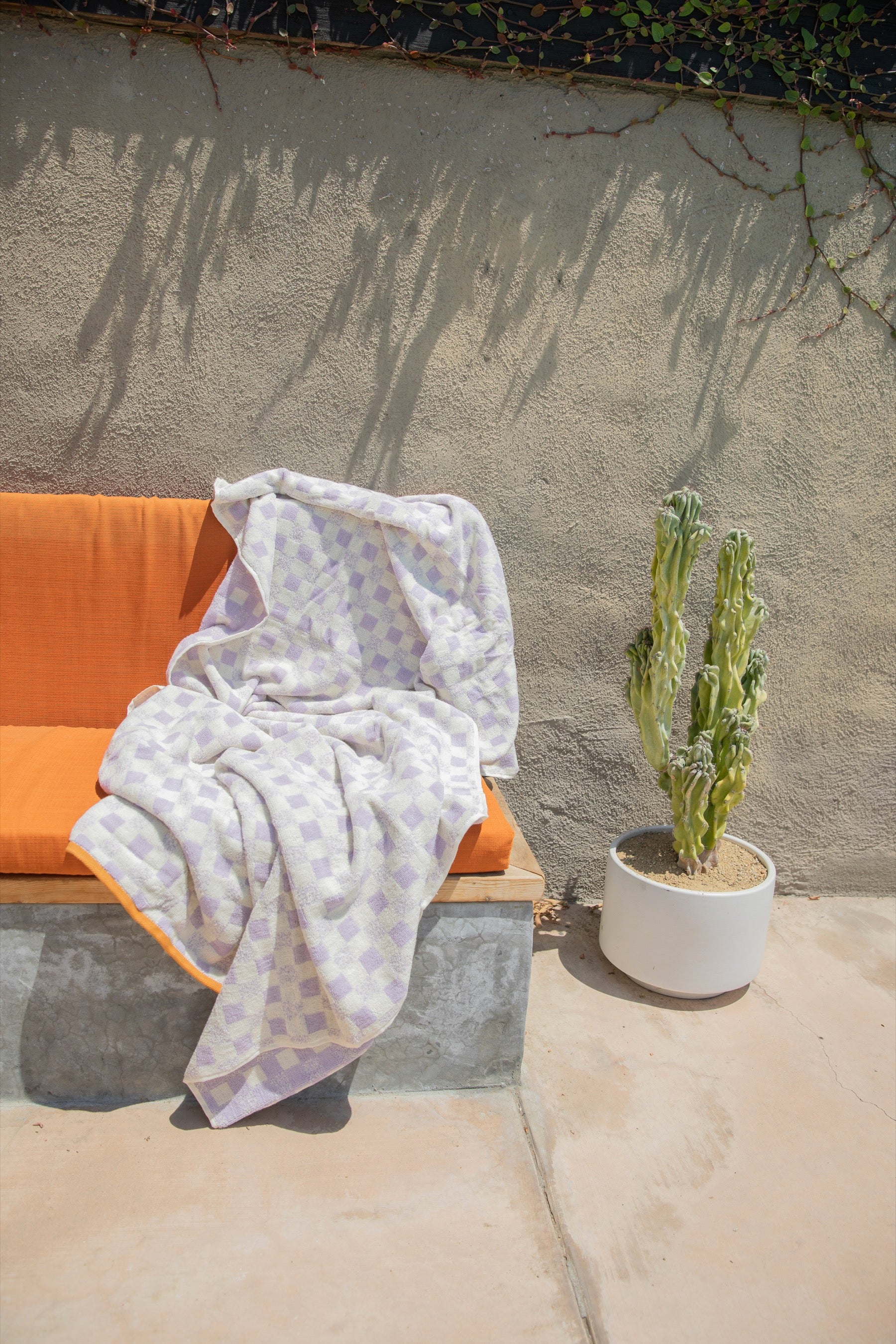 Orchid Metal Monroe Towel