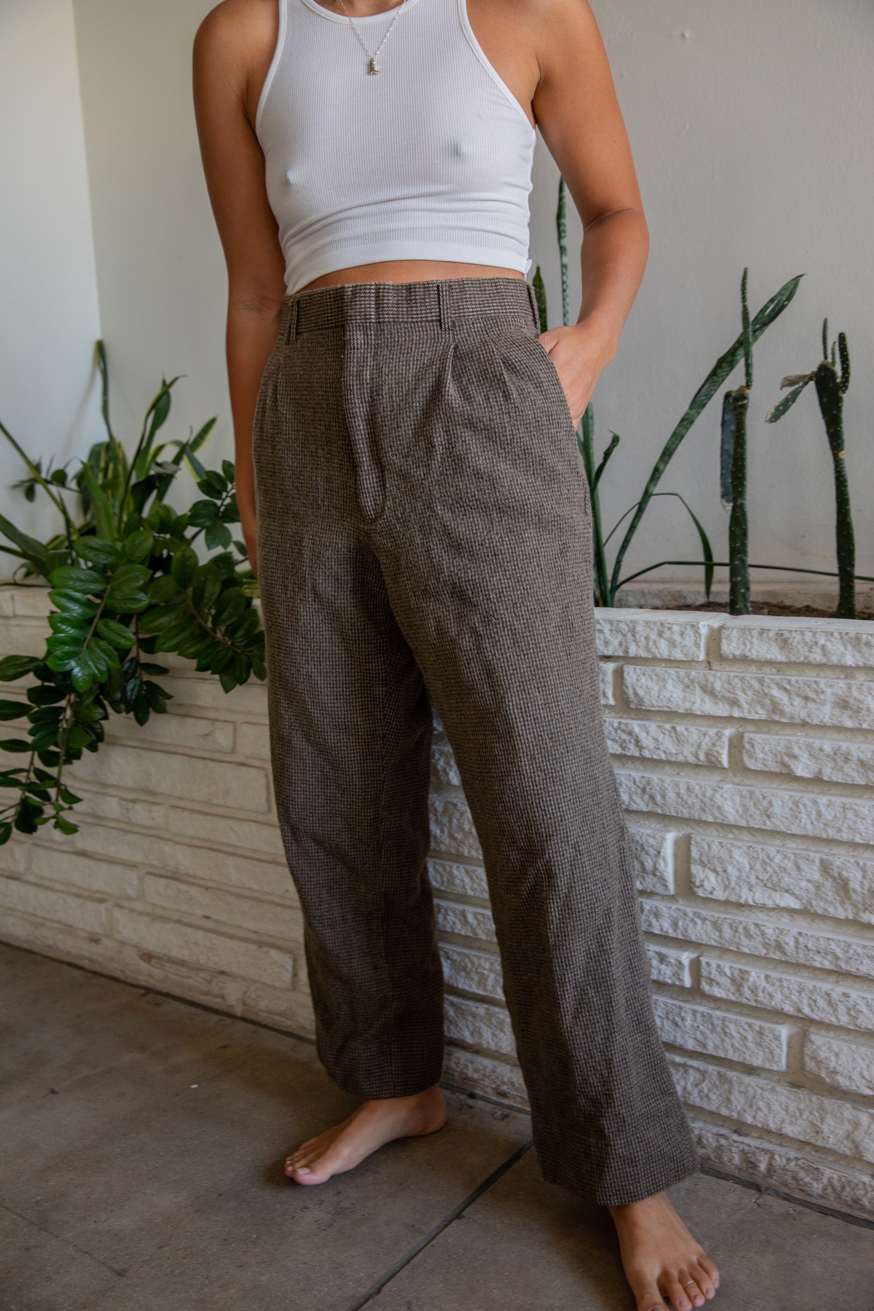 Houndstooth Trouser
