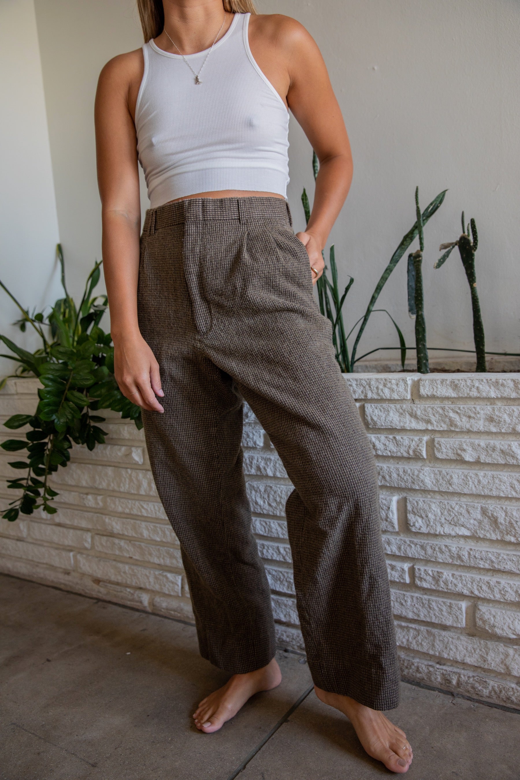 Houndstooth Trouser