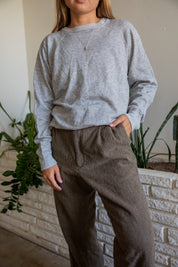 Heathered Grey Sweatshirt