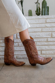 Brown Justin Cowboy Boot