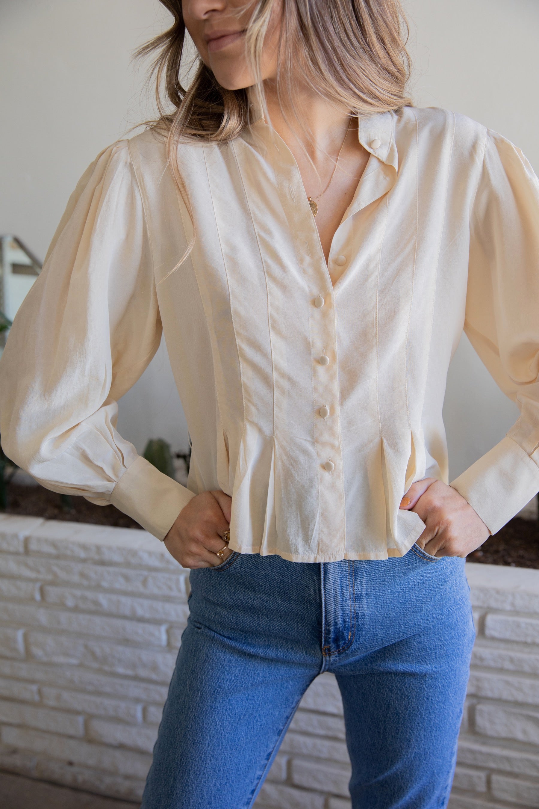 Paul Stanley Silk Blouse