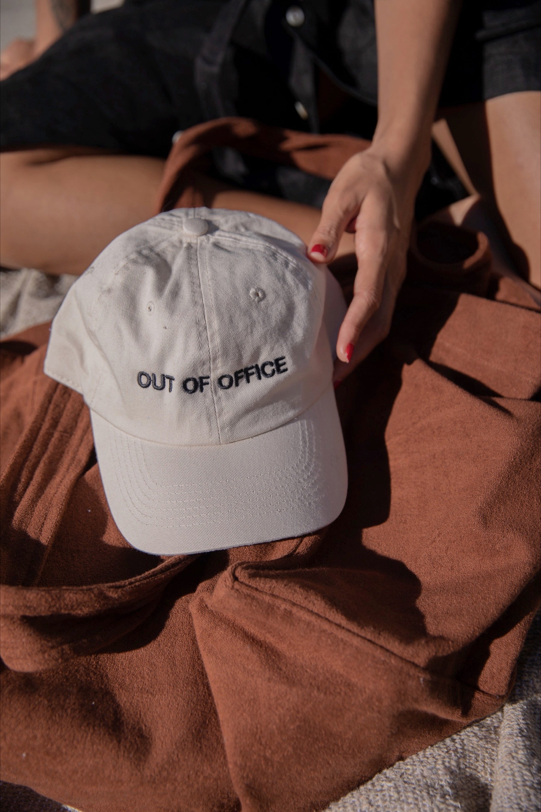 Sand Out Of Office Hat