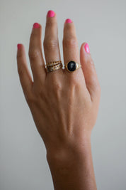 1905 Five Diamond Bridge Ring