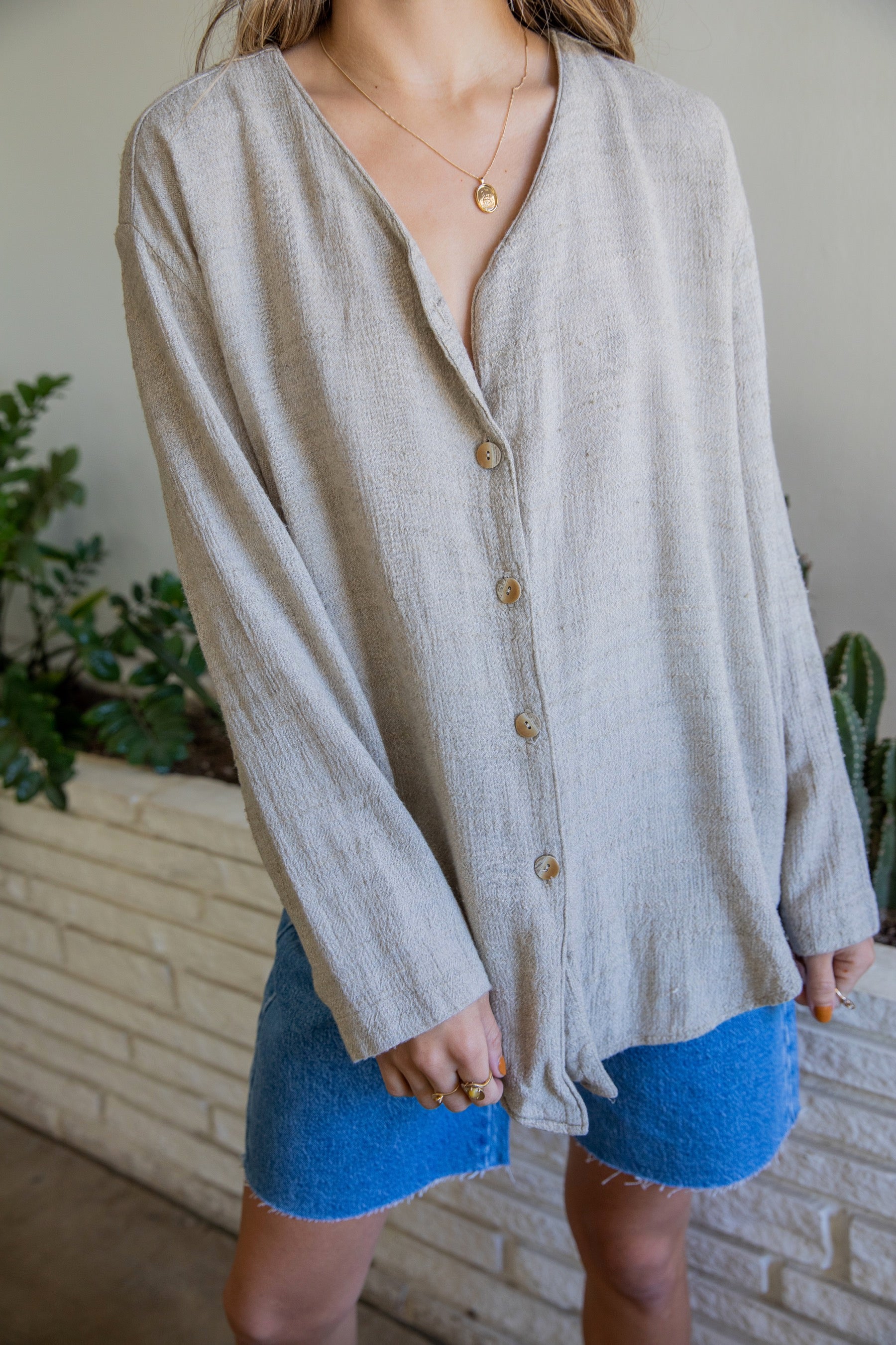 Judy Knapp Button Up