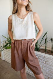 Classiques Linen Shorts