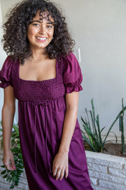 Charisma Plum Maxi Dress