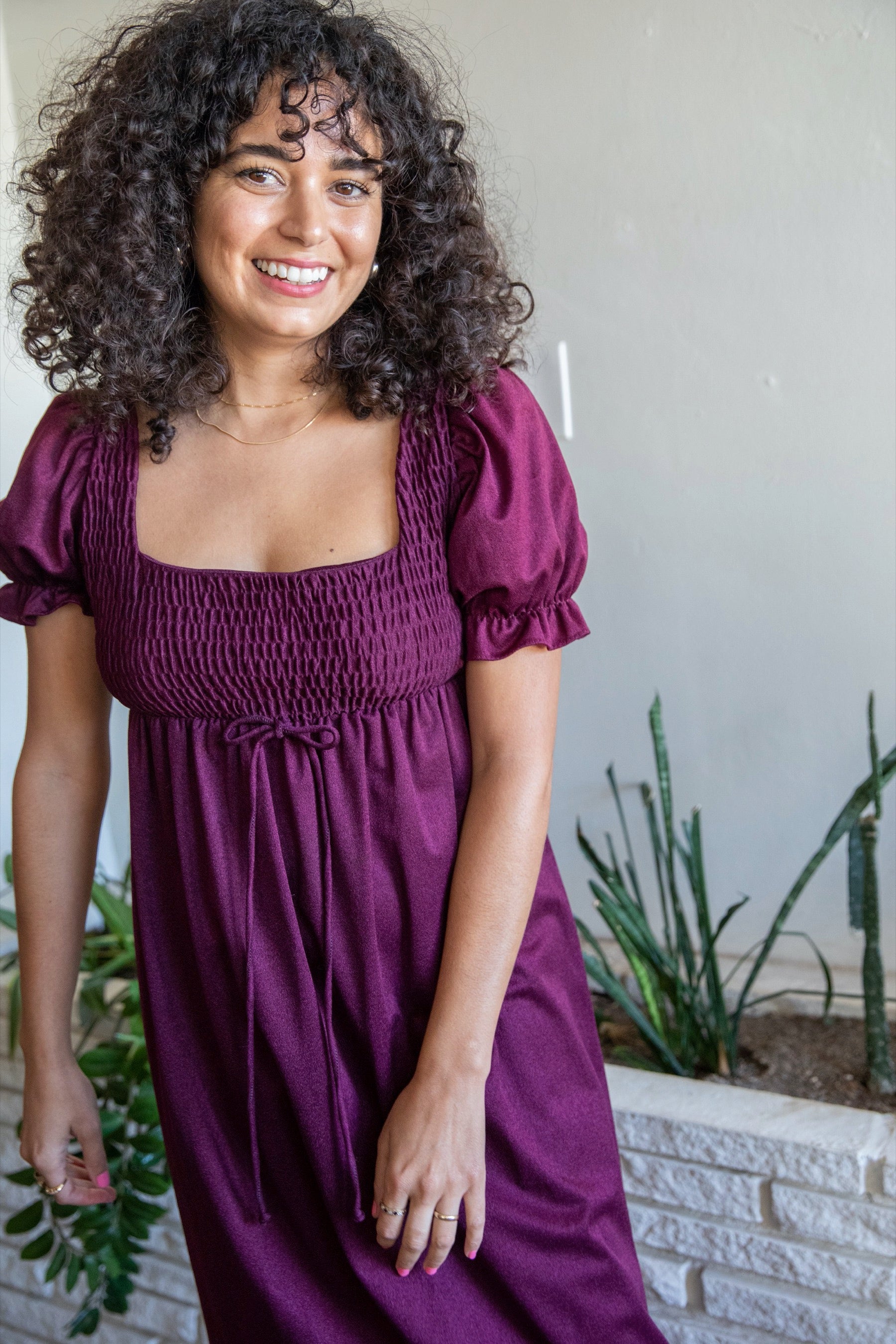 Charisma Plum Maxi Dress