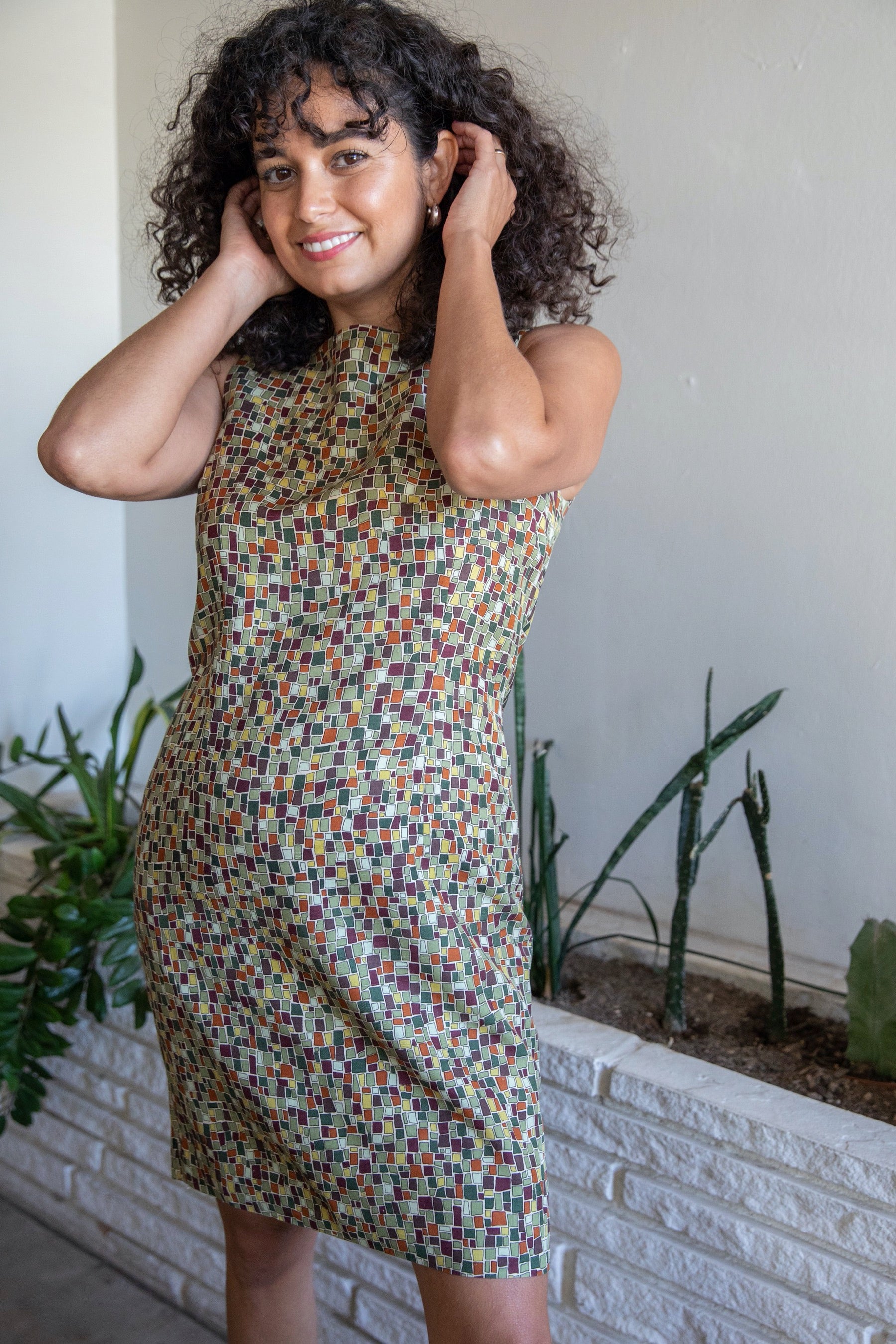 Ann Taylor Checkered Dress