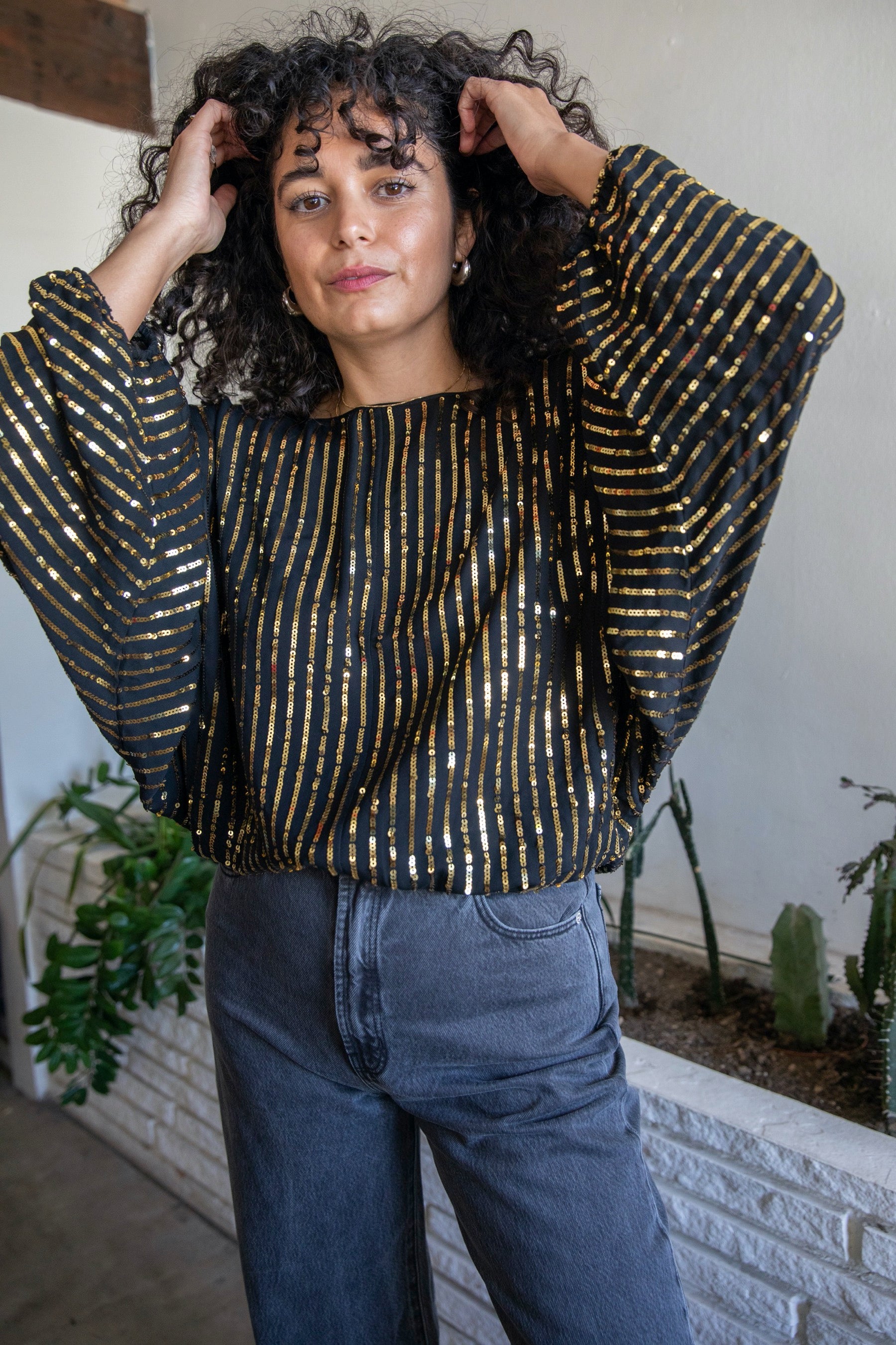 Rachel Zoe Sequin Top