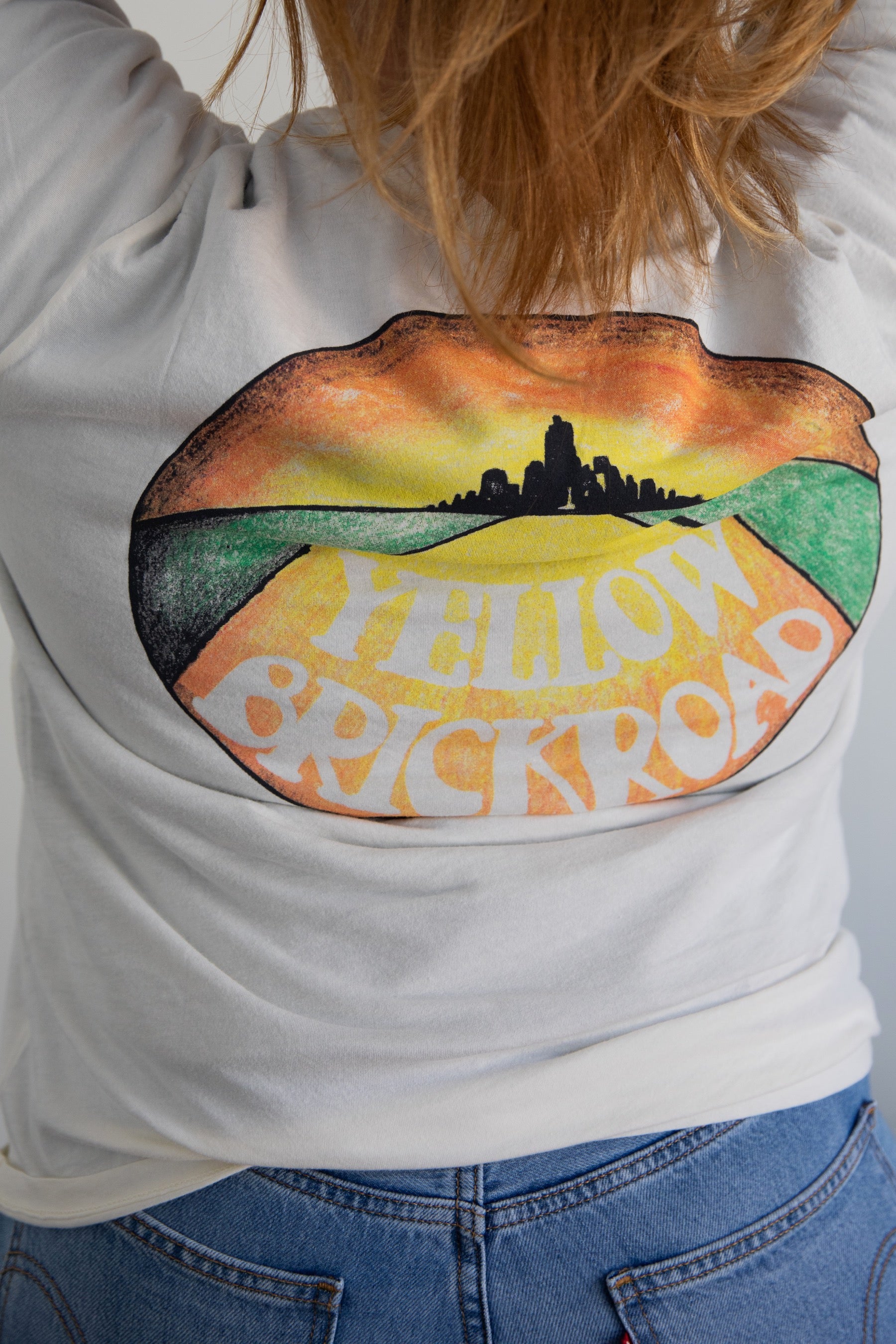 Elton John Yellow Brick Road Boyfriend Tee