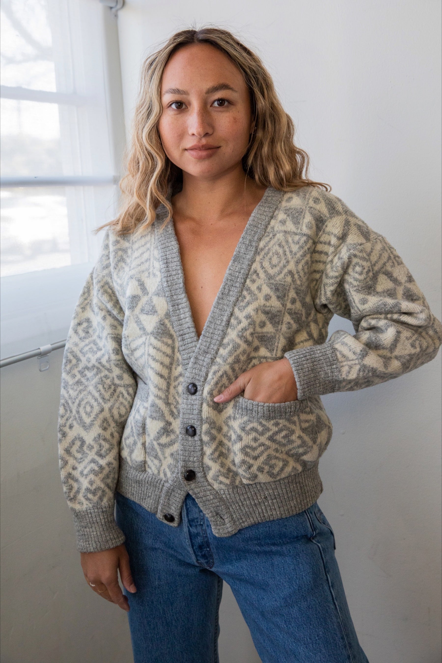 Grey Neiman Marcus Cardigan