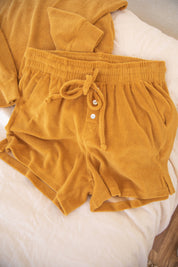 Honey Terry Henley Short