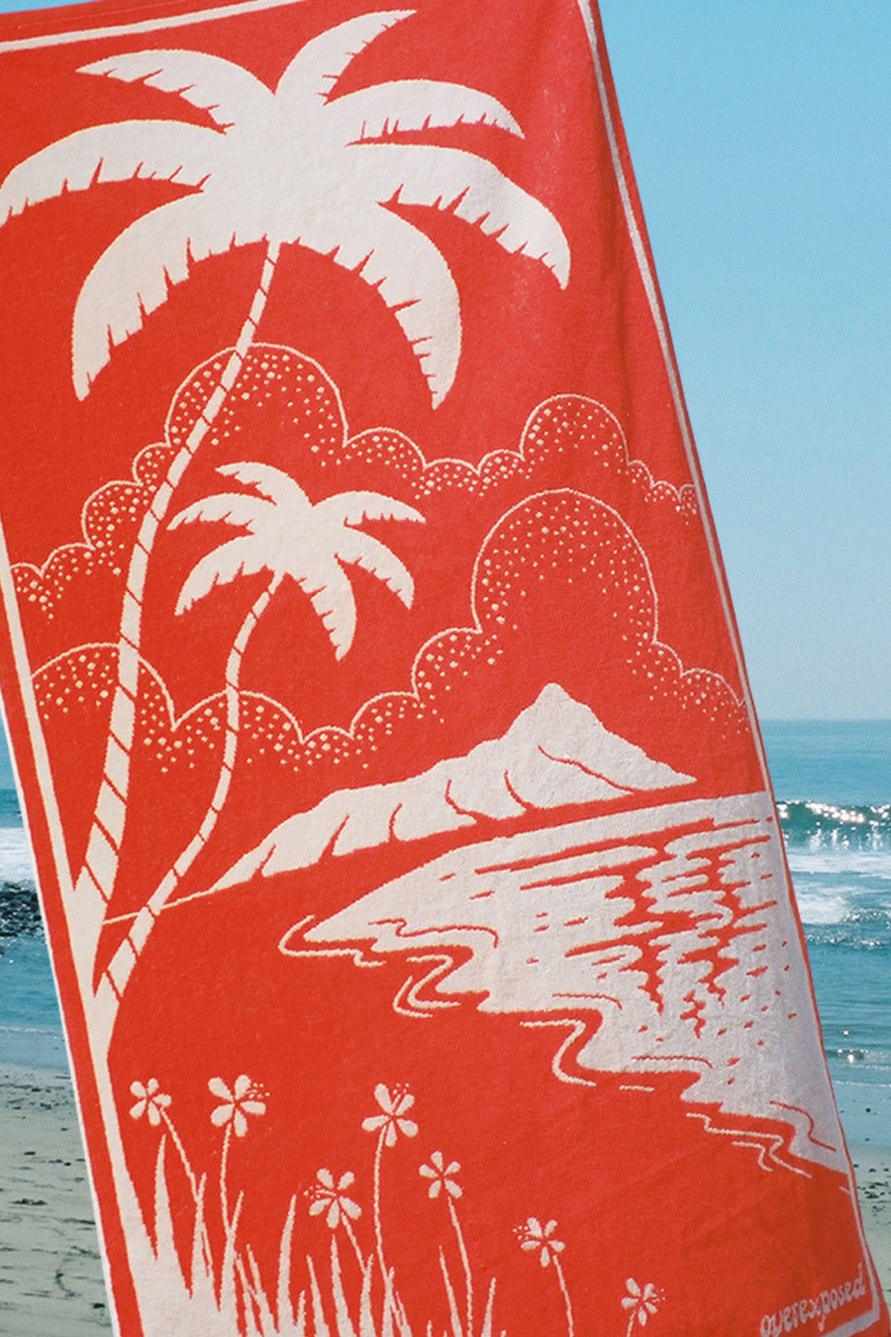 Hanalei Palm Towel