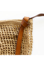 Maria Leather Market Bag