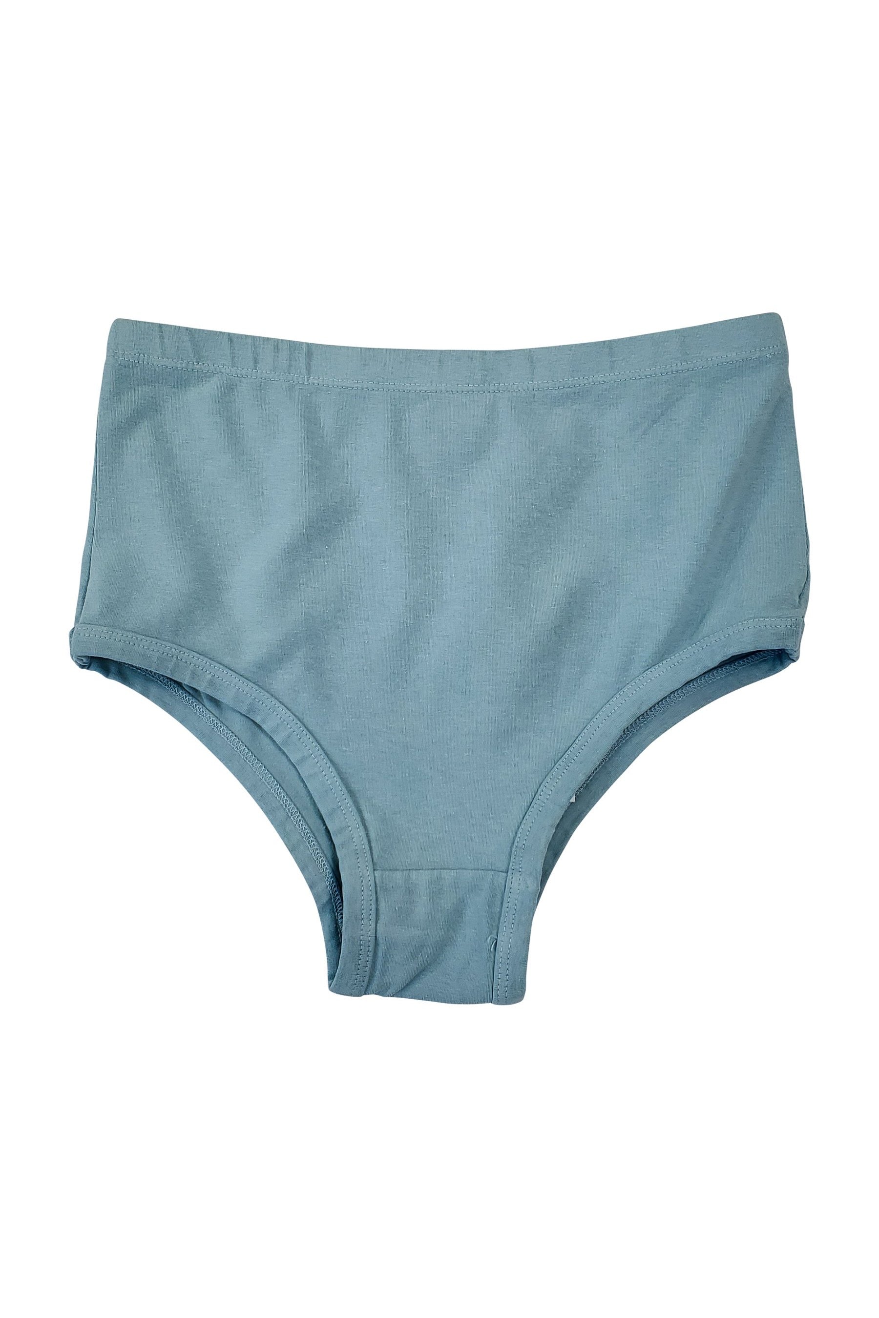 Ether Blue High Waist Brief