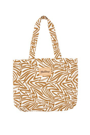 Brown Boogie Wave Beach Tote
