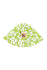 Olive Happy Hawaii Bucket Hat