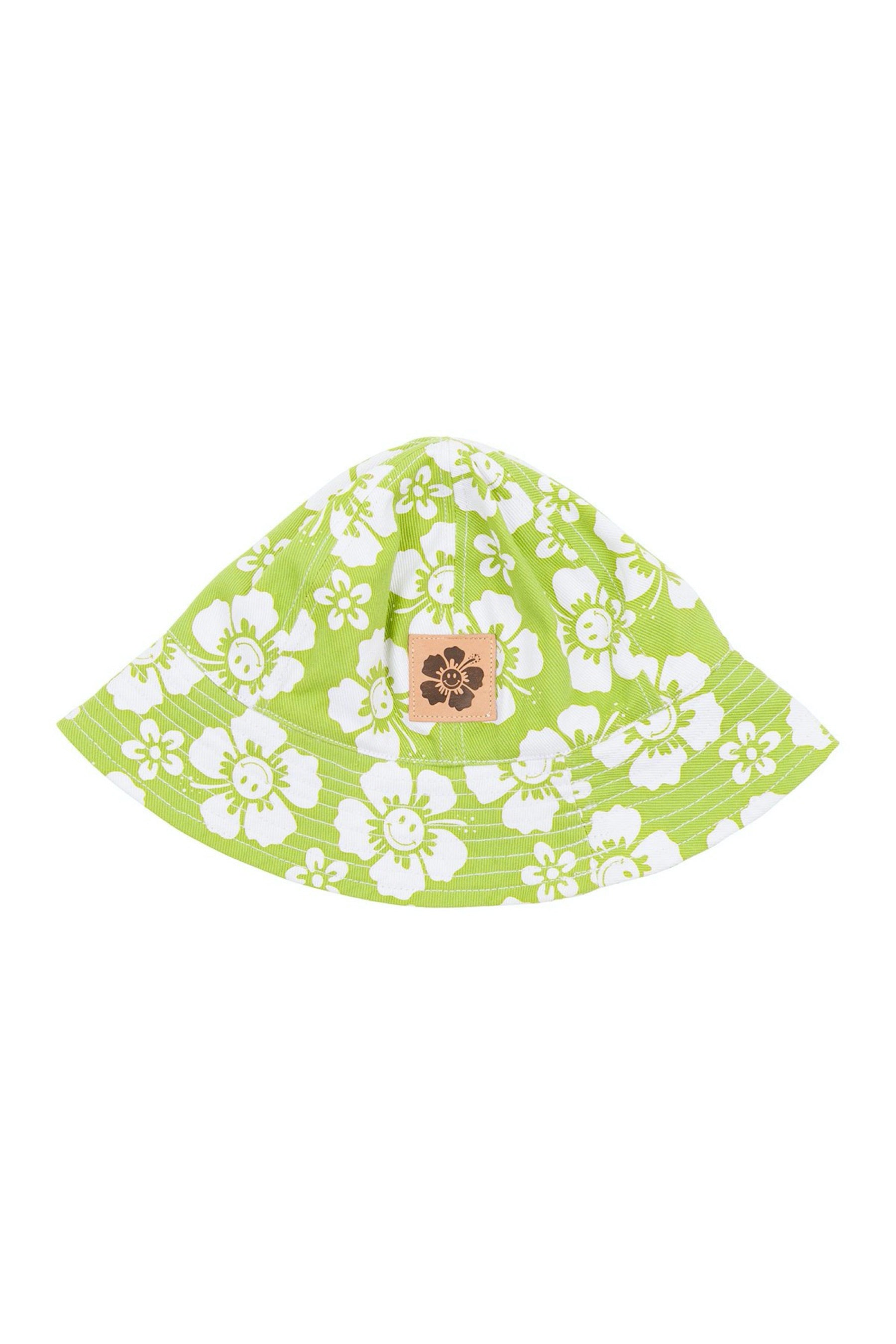 Olive Happy Hawaii Bucket Hat