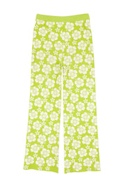 Olive Happy Hawaii Knit Pant