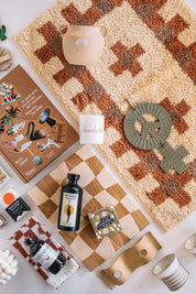 Hazelnut Roberta Bath Mat