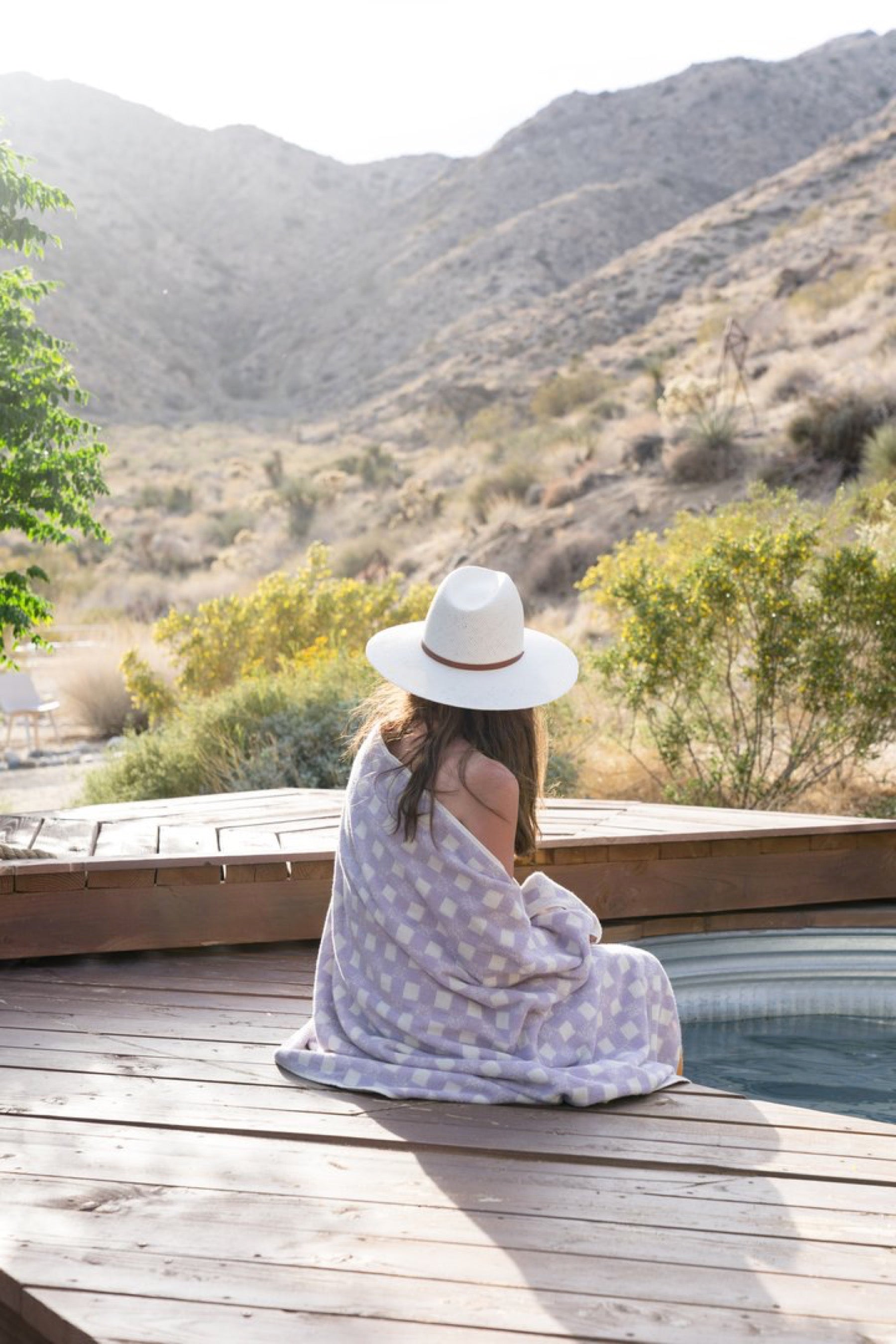 Orchid Metal Monroe Towel