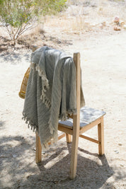 Shadow Black Margot Bed Cover