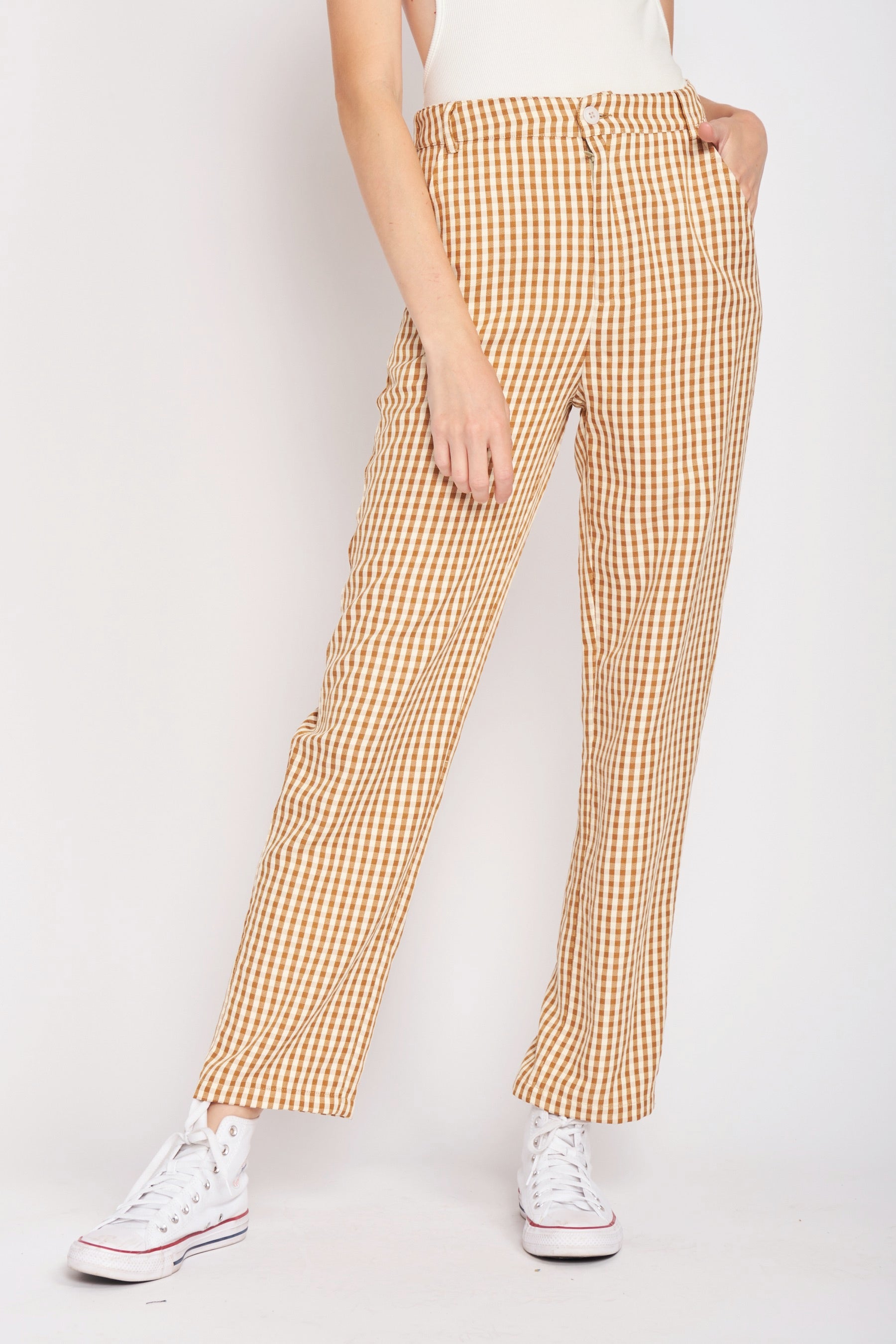 Gingham Jenny Pant