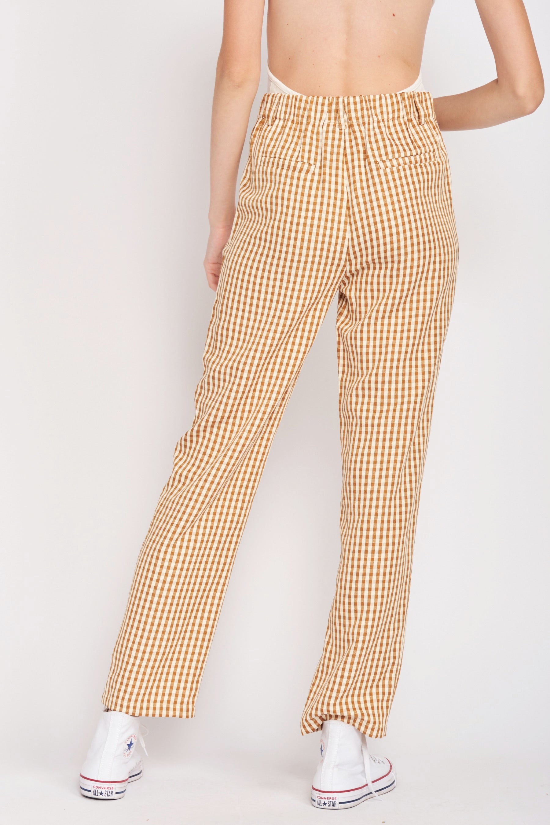 Gingham Jenny Pant