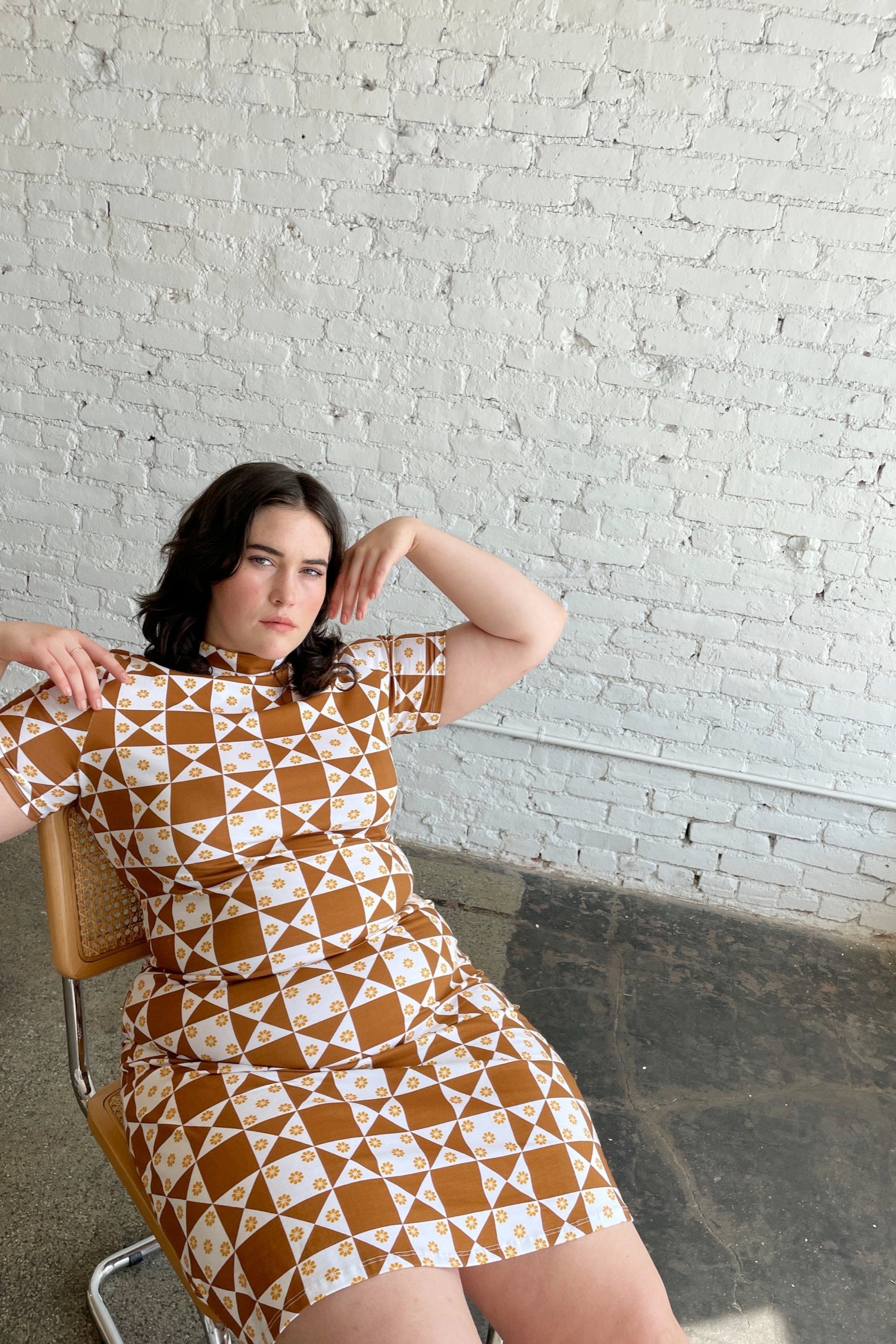 Toasted Pecan Debbie Dress