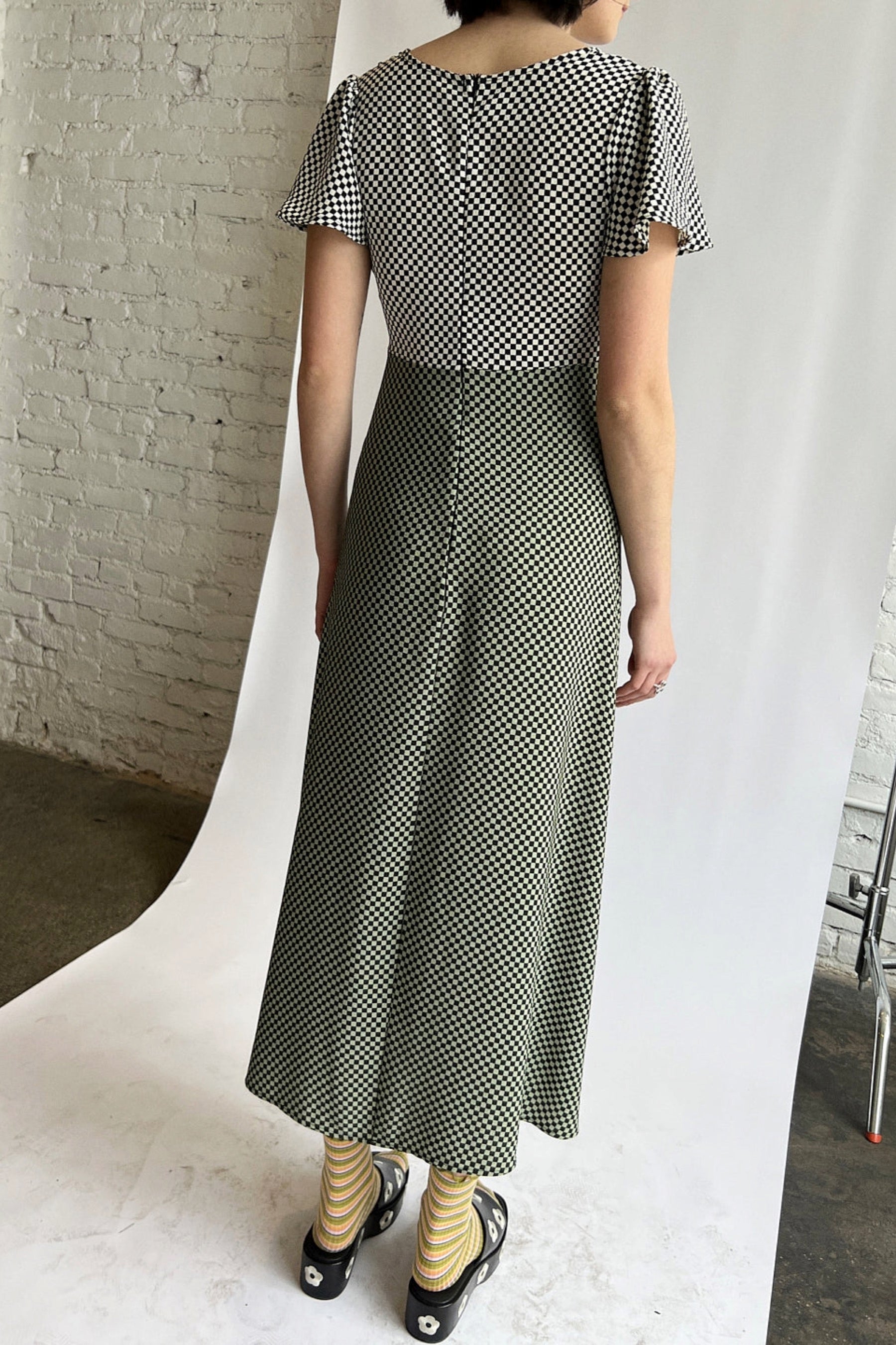 Multi Check Grace Dress