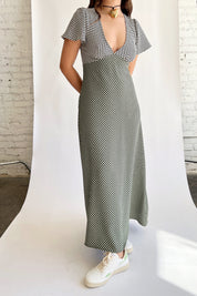Multi Check Grace Dress