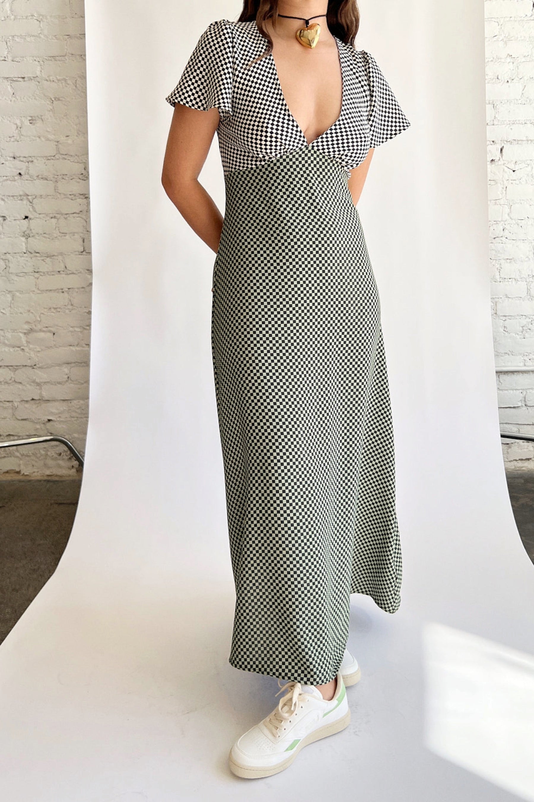 Multi Check Grace Dress