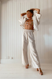 Sand Linen Pant
