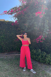 Tea Berry Ocean Culotte