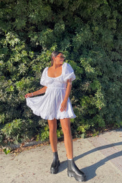 Ivory Jackson Mini Dress