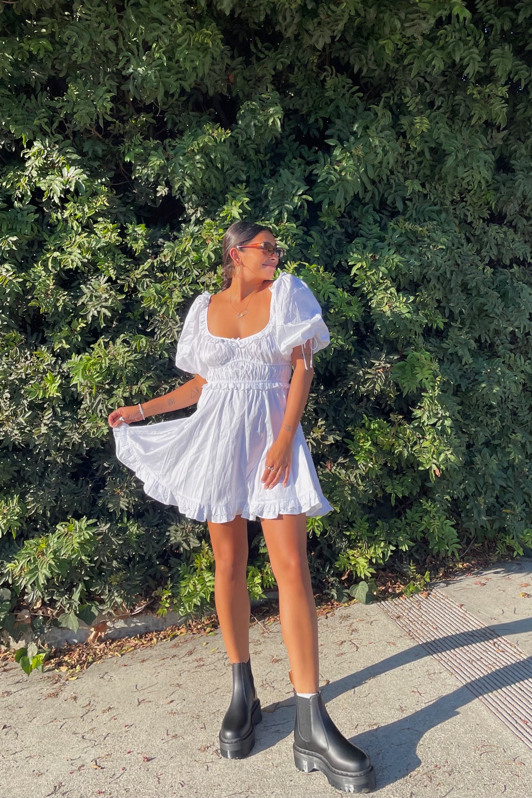 Ivory Jackson Mini Dress