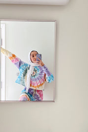 Rainbow Spiral Tie Dye Sweatshirt